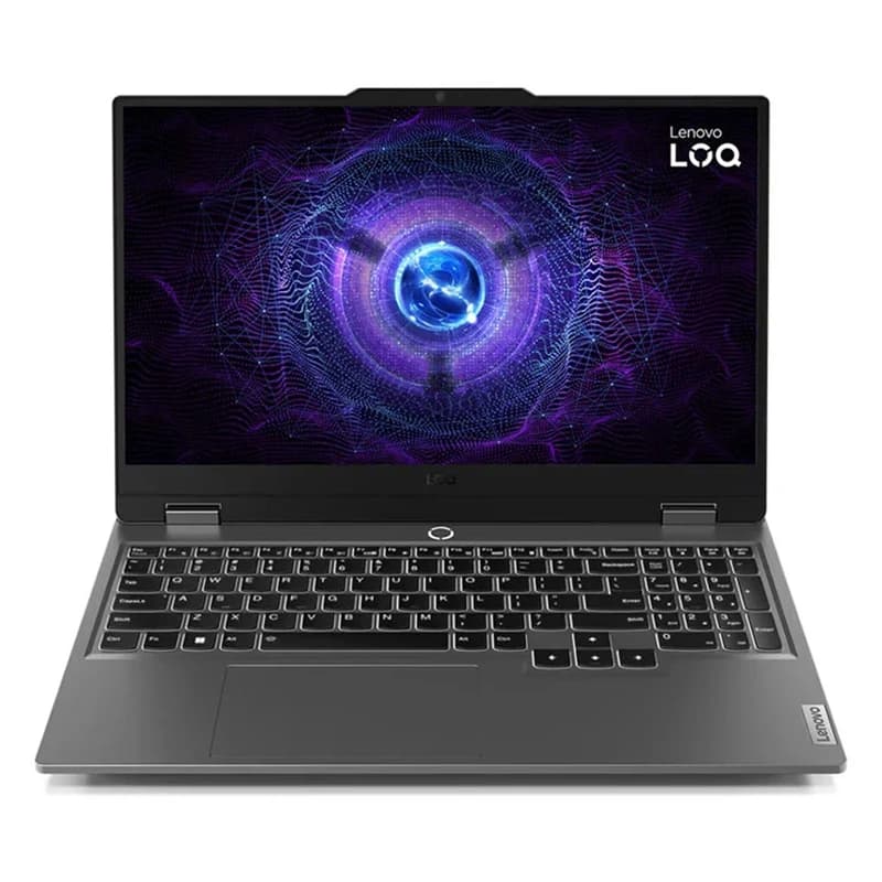 لپ‌تاپ لنوو مدل LOQ 15IRX9 با پردازنده Core i7-13650HX و گرافیک RTX3050 6GB، حافظه SSD با ظرفیت 512GB، نمایشگر 15.6 اینچ IPS با وضوح Full HD و نرخ به‌روزرسانی 144Hz، دارای نور پس‌زمینه کیبورد