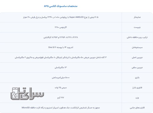 بهترین های سامسونگ-سرای تل