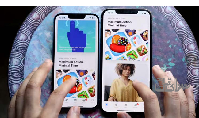 مقایسه آیفون 13 و 12 پرومکس-سرای تل